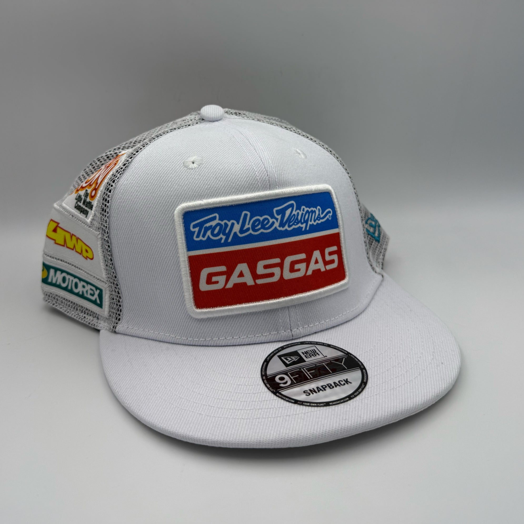 GASGAS Troy Lee Designs White Cap Mersey Attire gasgas-troy-lee-designs-white-cap-mersey-attire
