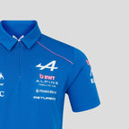Alpine F1 Team 2026 Short Sleeve Polo Mens - Lapis Blue