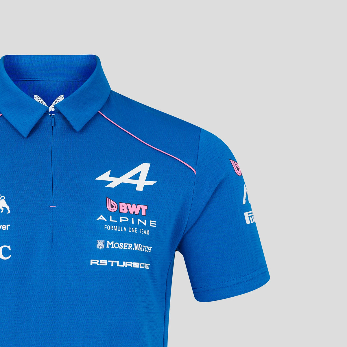 Alpine F1 Team 2026 Short Sleeve Polo Mens - Lapis Blue