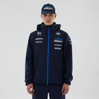 Williams F1 Team 2026 Rain Jacket Mens - Night Shift Navy