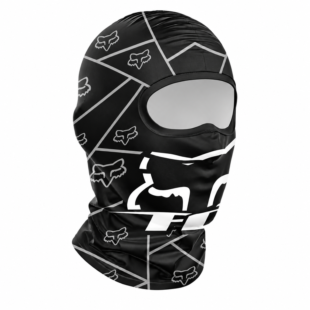Fox Graphic Balaclava – Black & Grey