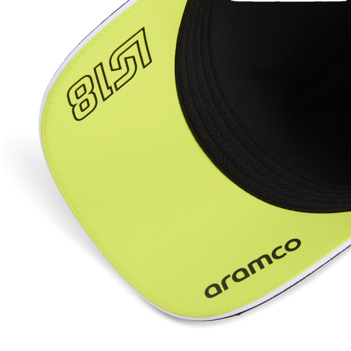 Aston Martin F1 Team 2026 Stroll Trucker Cap Unisex - Black