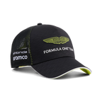 Aston Martin F1 Team 2026 Stroll Trucker Cap Unisex - Black