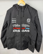 GASGAS Troy Lee Designs Hooded Water Resistant Jacket Jacket – Black