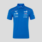 Alpine F1 Team 2026 Short Sleeve Polo Mens - Lapis Blue