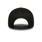 VR46 Vale E-Frame Trucker Cap Adults - Black/Neon Yellow