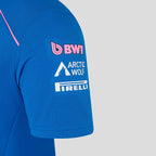 Alpine F1 Team 2026 Short Sleeve Polo Mens - Lapis Blue