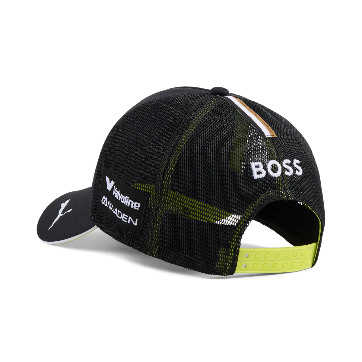 Aston Martin F1 Team 2026 Stroll Trucker Cap Unisex - Black