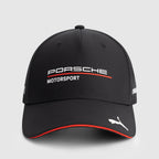 Porsche Motorsport Team 2026 Cap Adults - Black