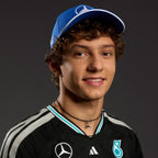 Mercedes AMG Petronas F1 Team 2026 Antonelli Cap Adults - Blue