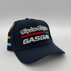 GASGAS Troy Lee Designs Curved Navy Cap