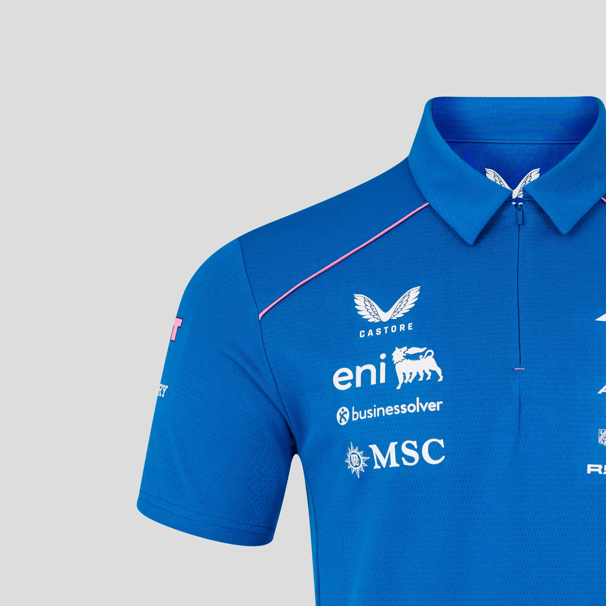Alpine F1 Team 2026 Short Sleeve Polo Mens - Lapis Blue