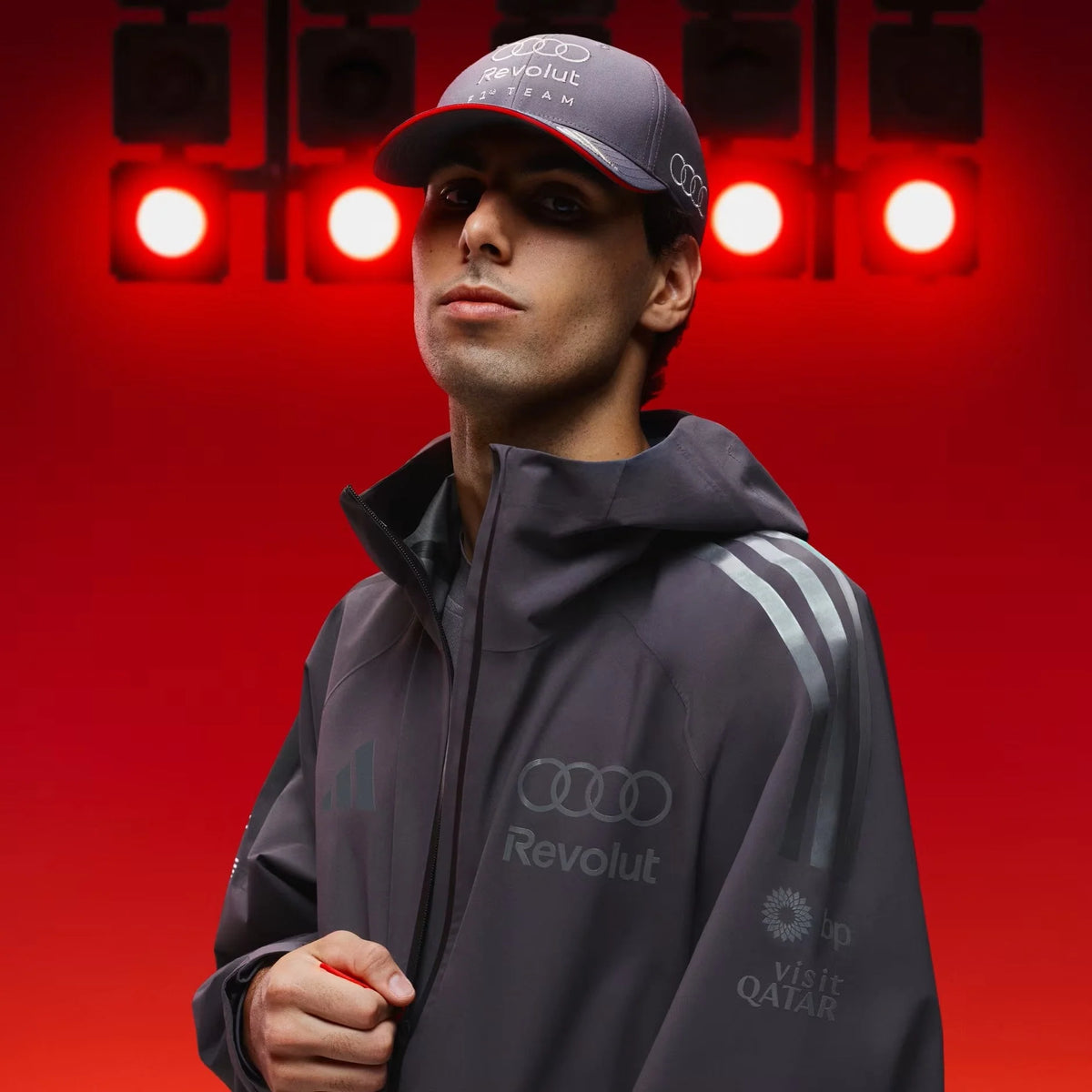 Audi F1 Team 2026 Baseball Cap Adults - Grey Strata