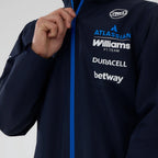 Williams F1 Team 2026 Rain Jacket Mens - Night Shift Navy