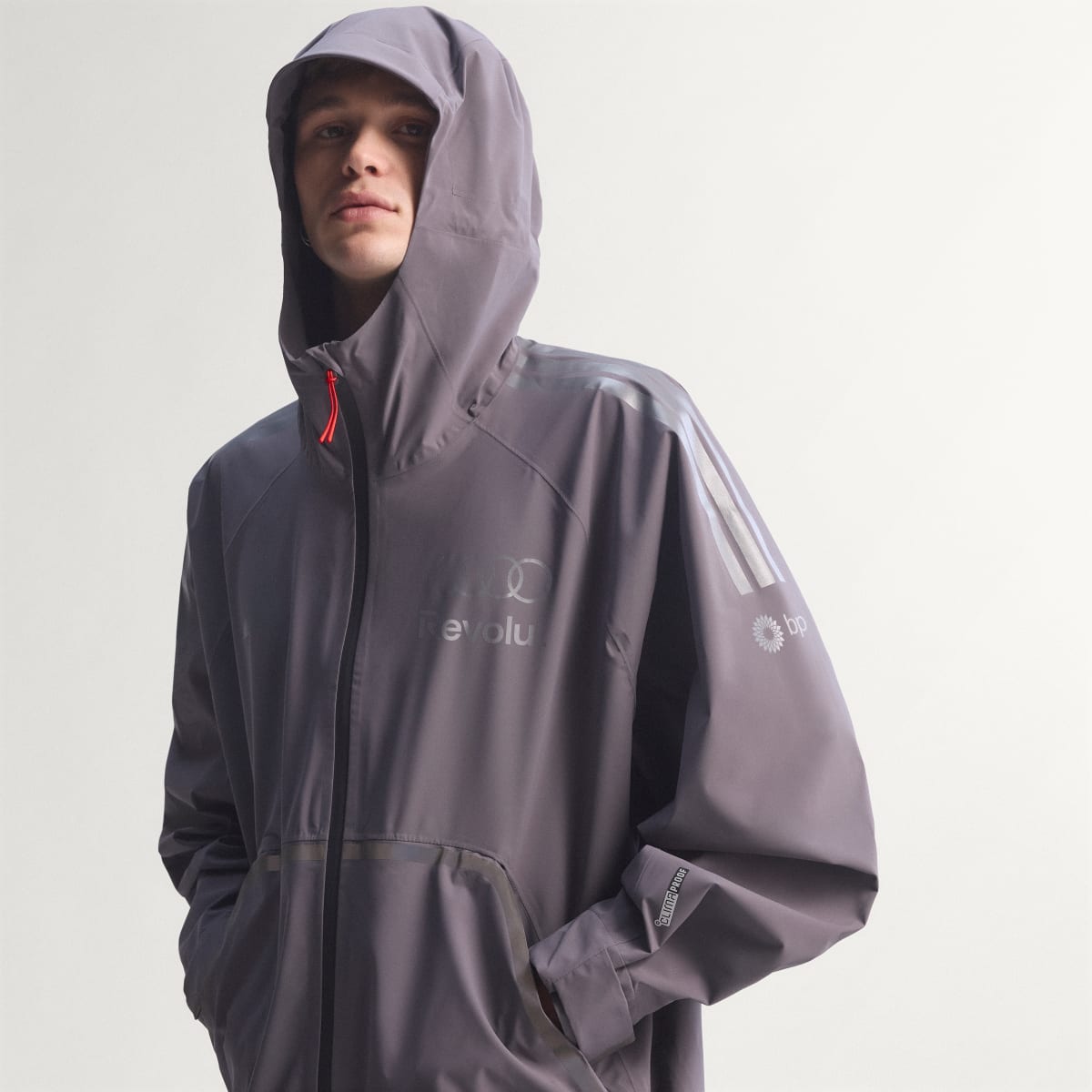 Audi Revolut F1 Team 2026 Engineers Rain Jacket - Grey — image 3