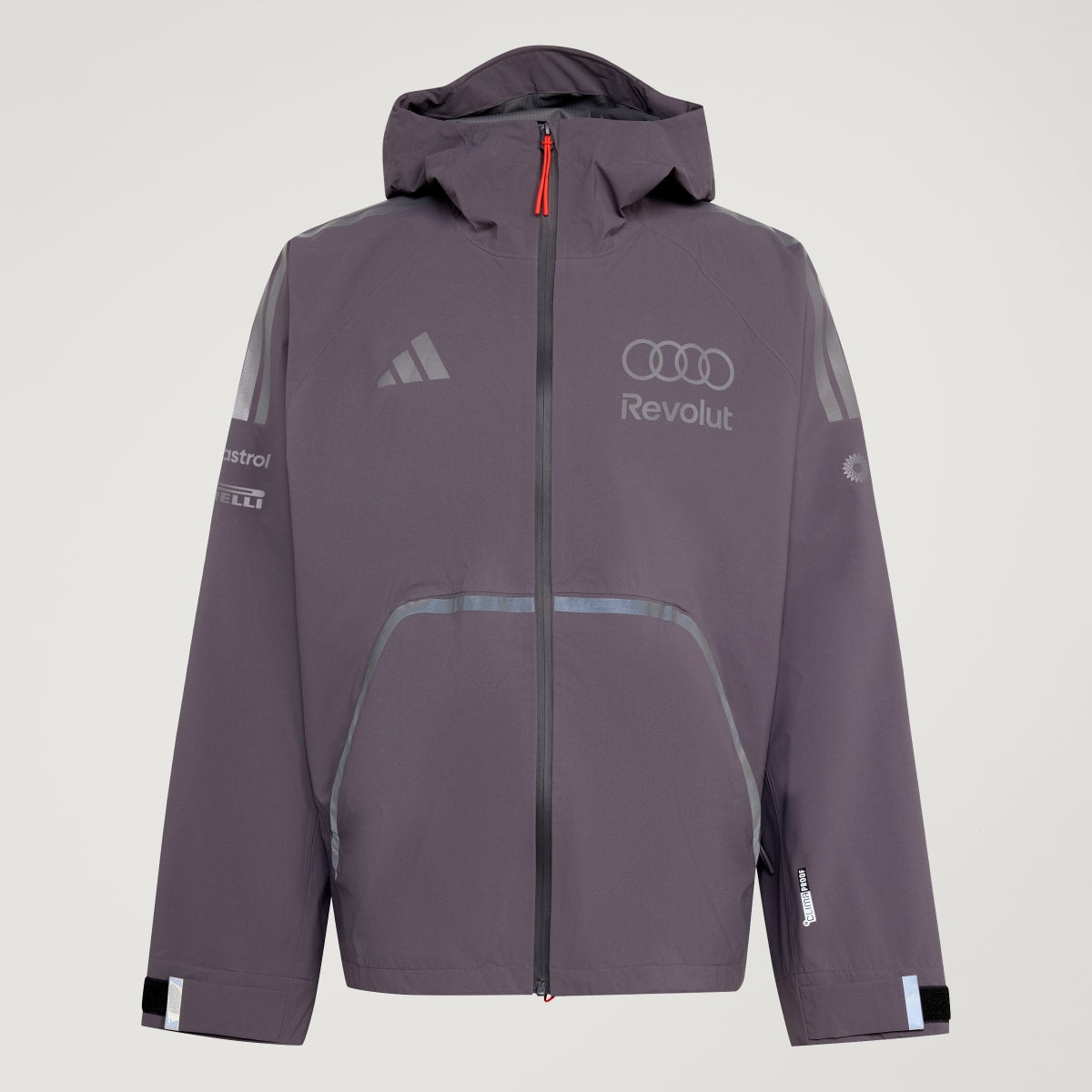 Audi Revolut F1 Team 2026 Engineers Rain Jacket - Grey — image 4