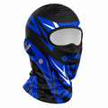 Yamaha Graphic Balaclava – Blue & Black