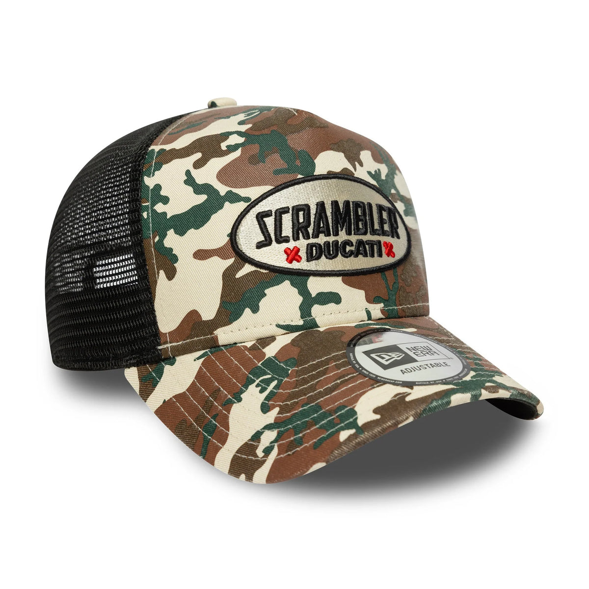 Ducati Scrambler Trucker Cap Adults - Camo