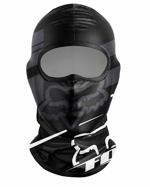 FOX Black Full Face Balaclava – Black