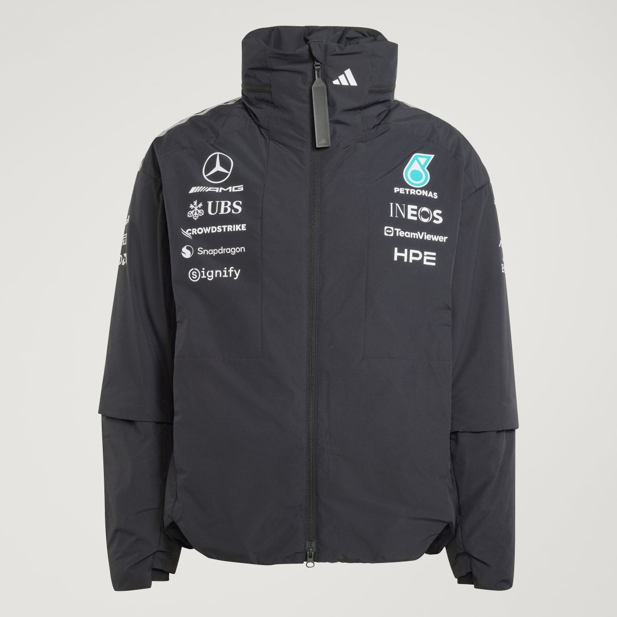 Mercedes AMG Petronas F1 Team 2026 Engineers Jacket - Black — image 4